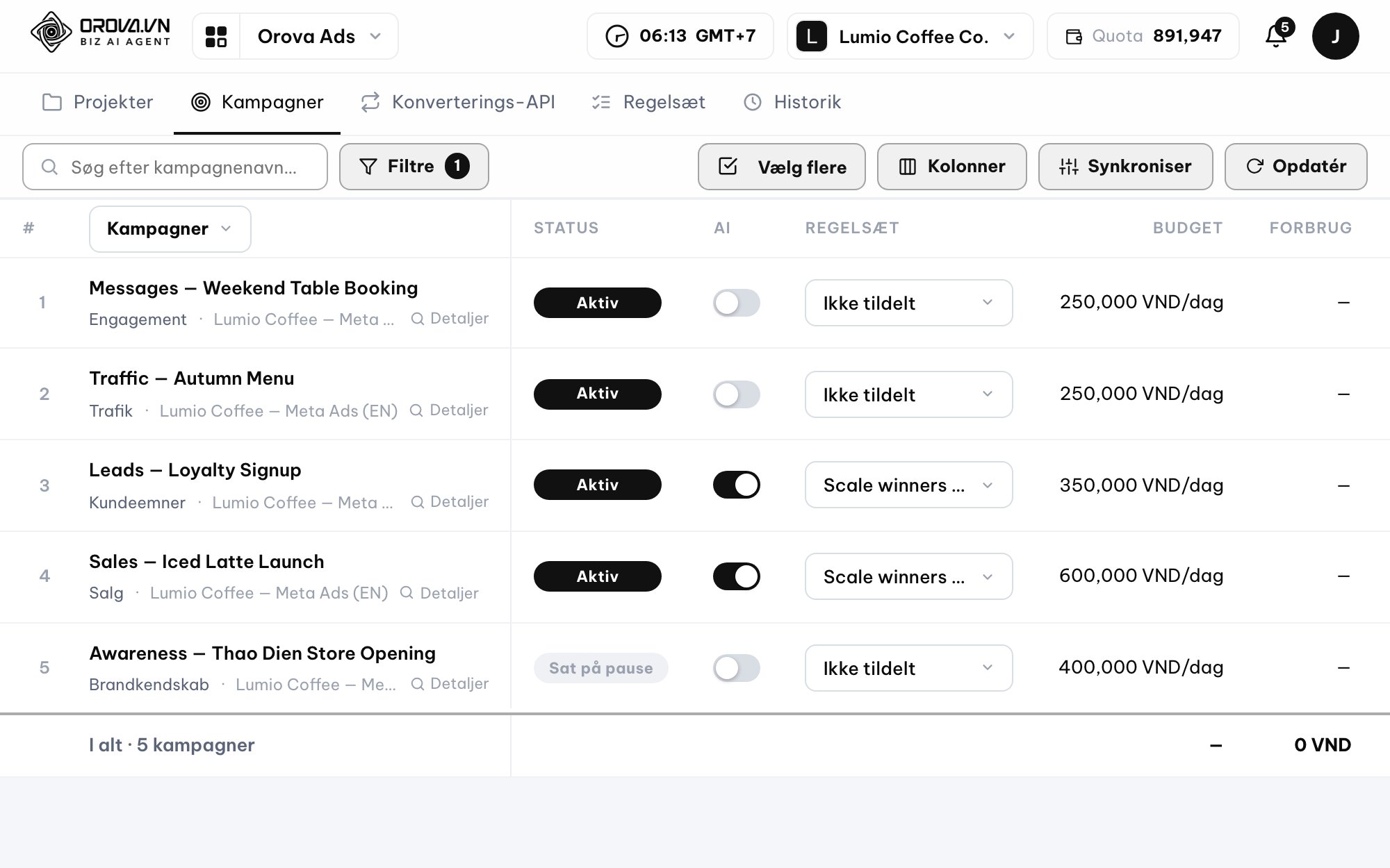 Automatiser Google Ads, Meta Ads og TikTok Ads fra ét sted