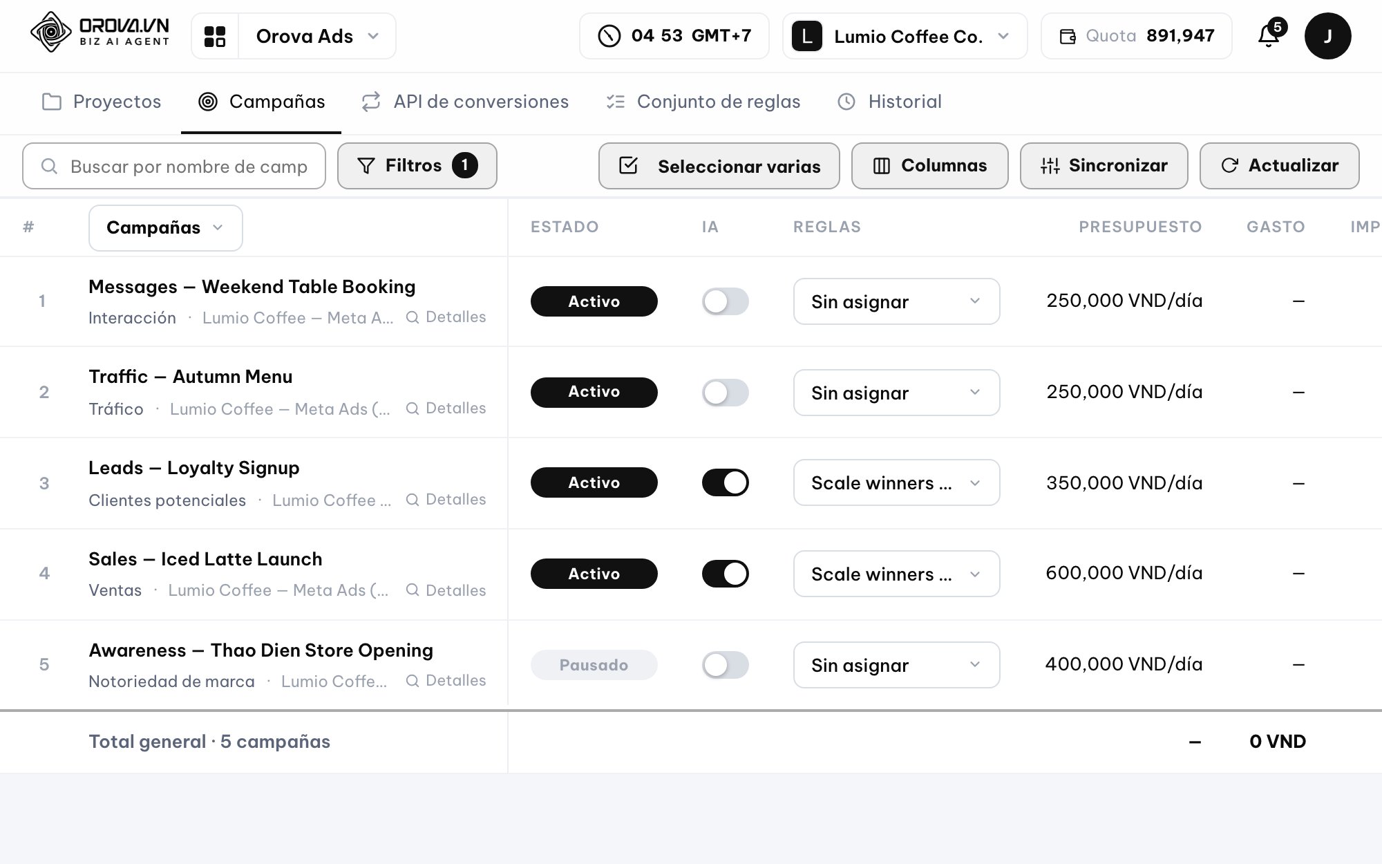 Automatiza Google Ads, Meta Ads y TikTok Ads desde un solo lugar