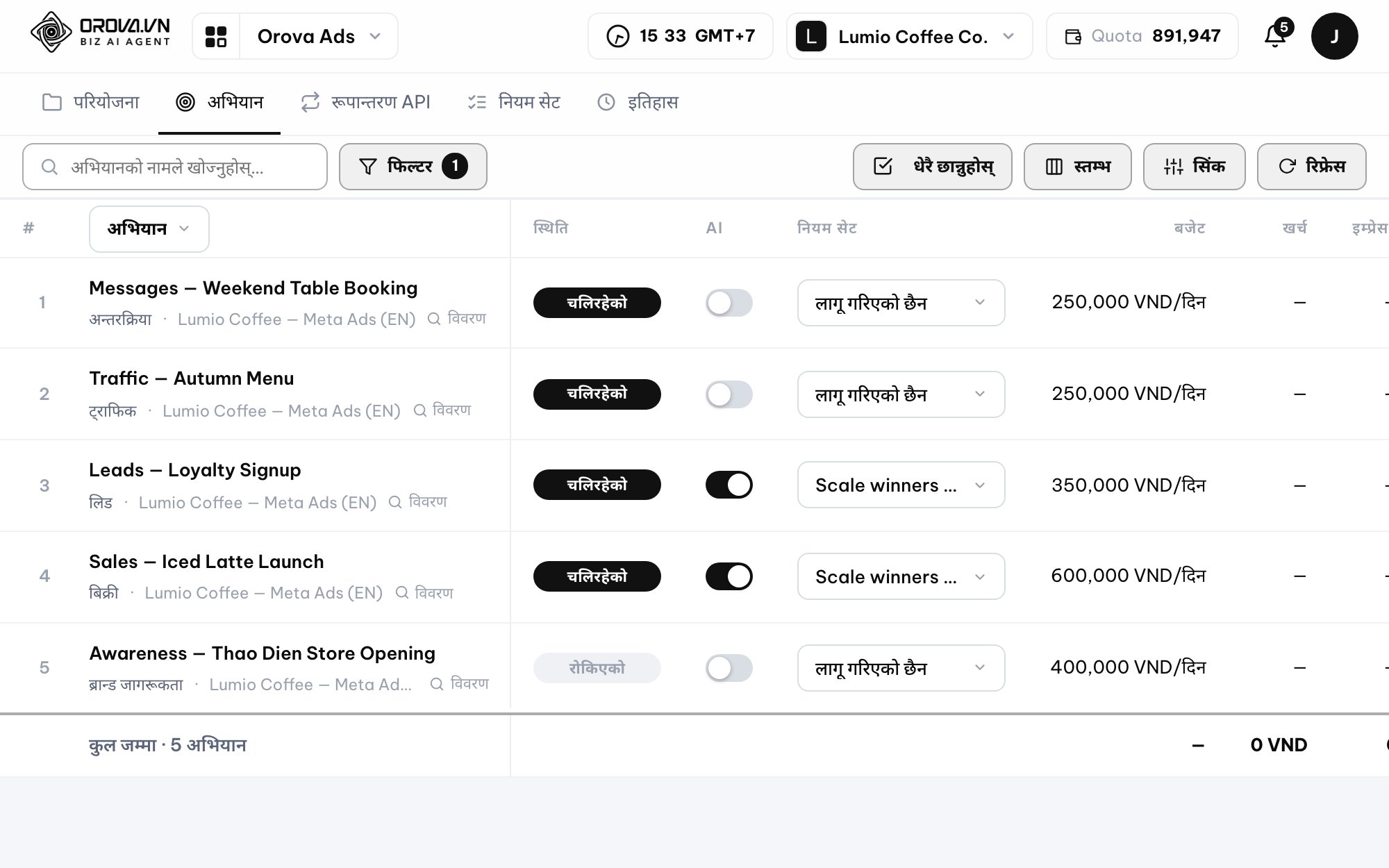 Google Ads, Meta Ads र TikTok Ads एउटै ठाउँबाट स्वचालित गर्नुहोस्