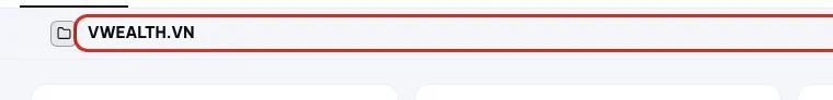 Название проекта вверху страницы проекта