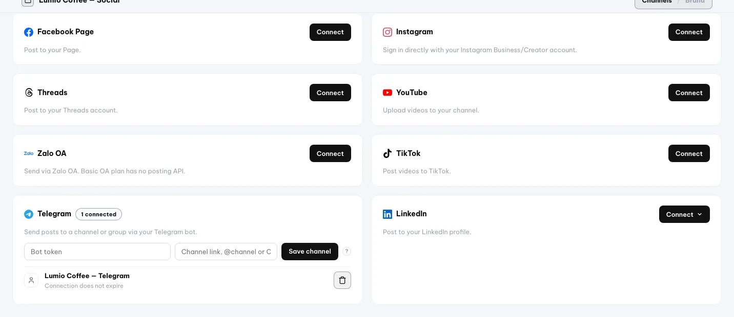 Kisi delapan kartu platform dari Facebook hingga LinkedIn