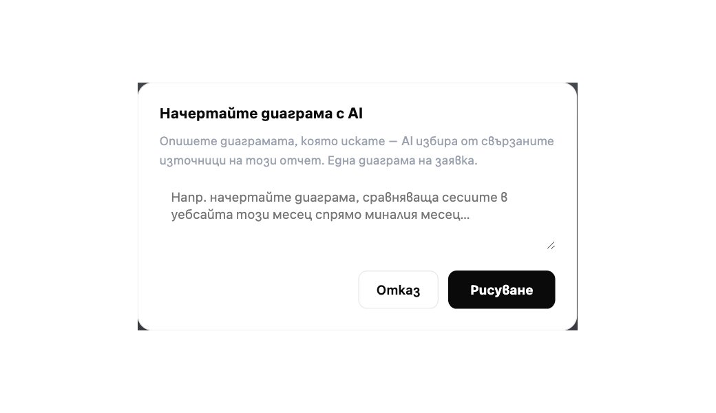 AI чертае графики