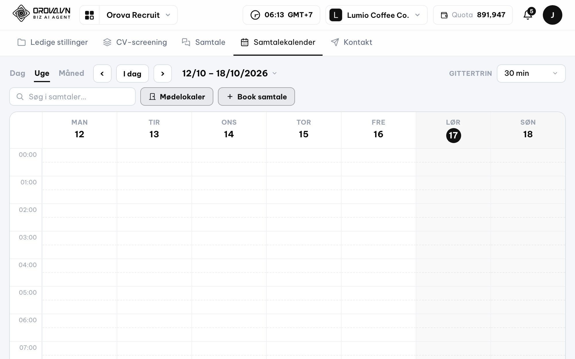 Orova Recruit — Statusstyring og automatiseret kommunikation