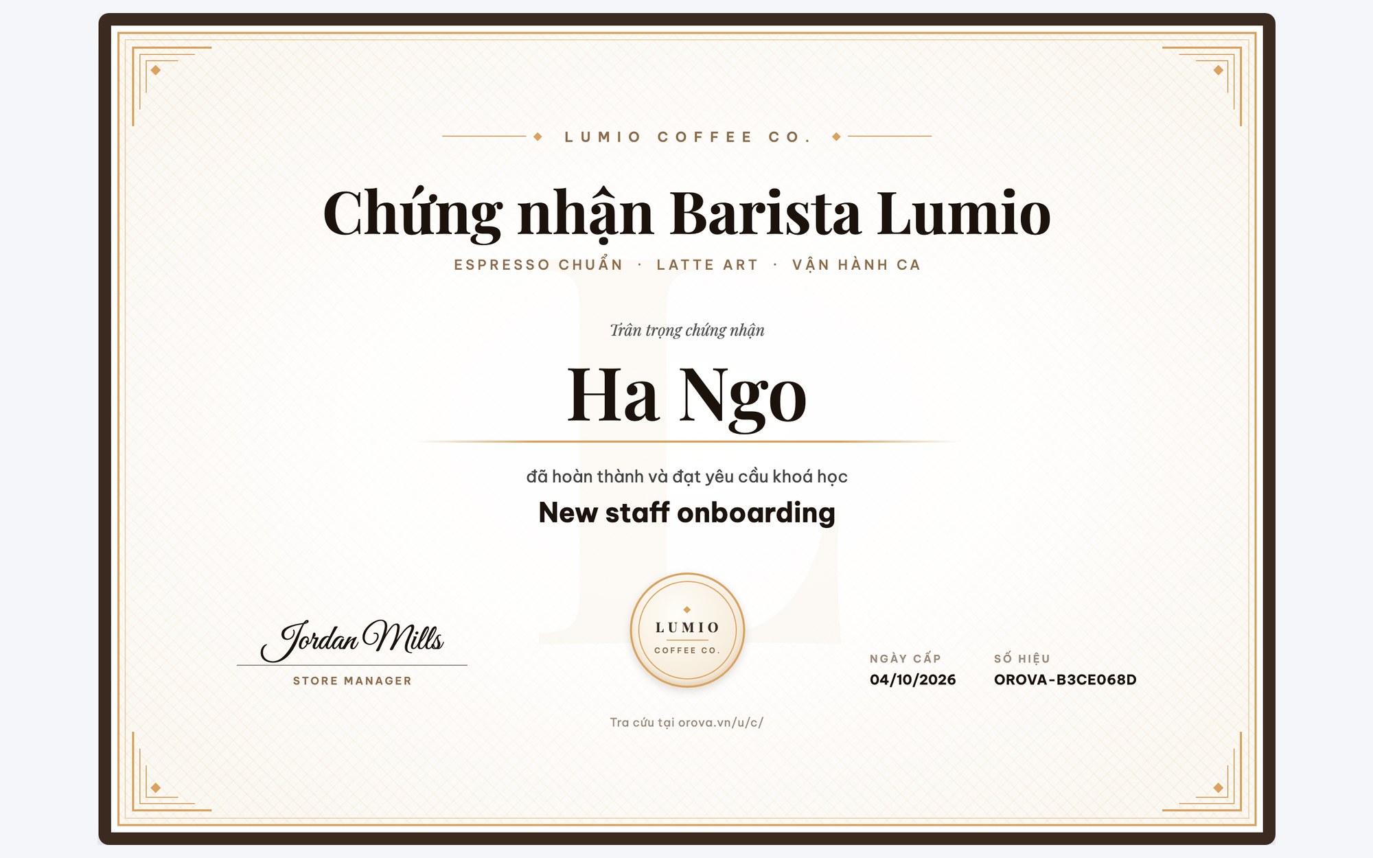 Chứng chỉ định danh, kiểm chứng minh bạch