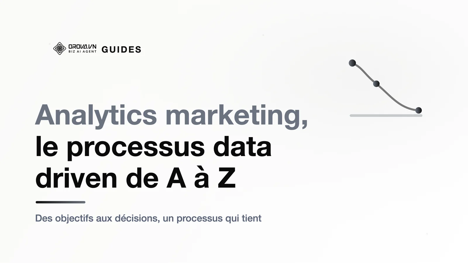 Analytics marketing, le processus data driven de A à Z