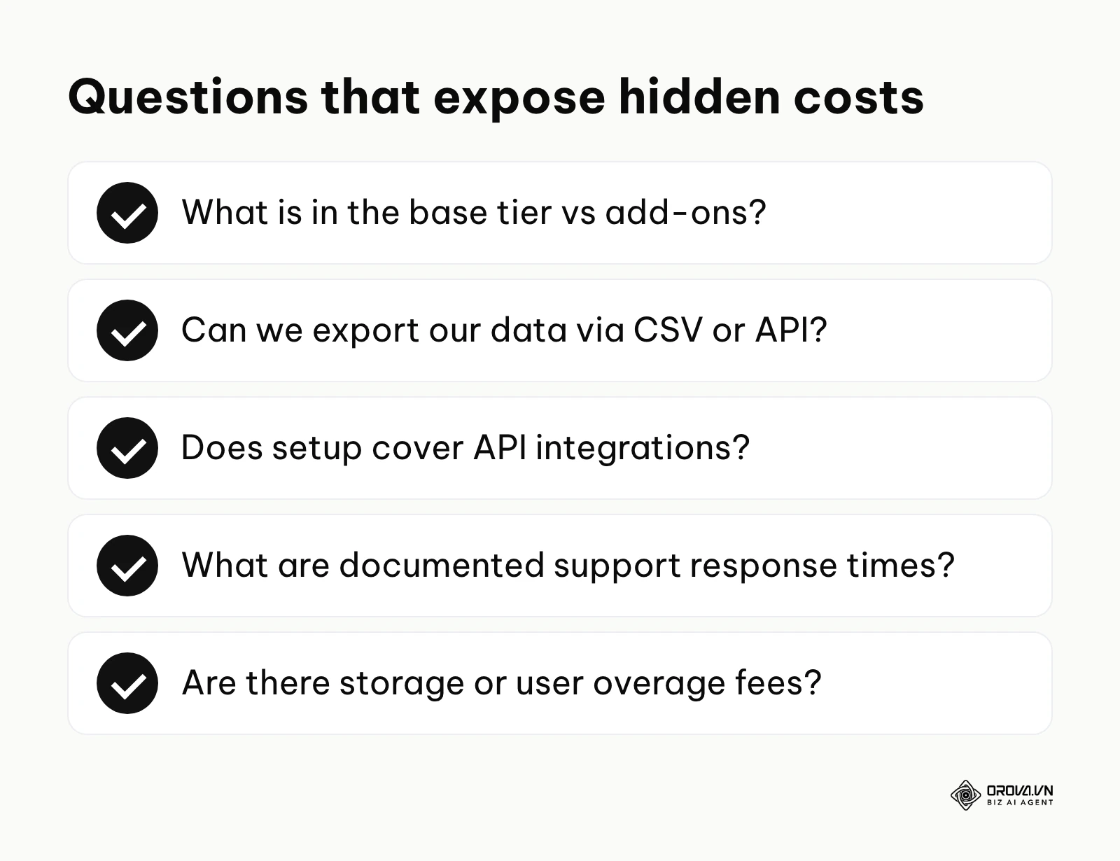 Five vendor questions that reveal hidden costs of training software