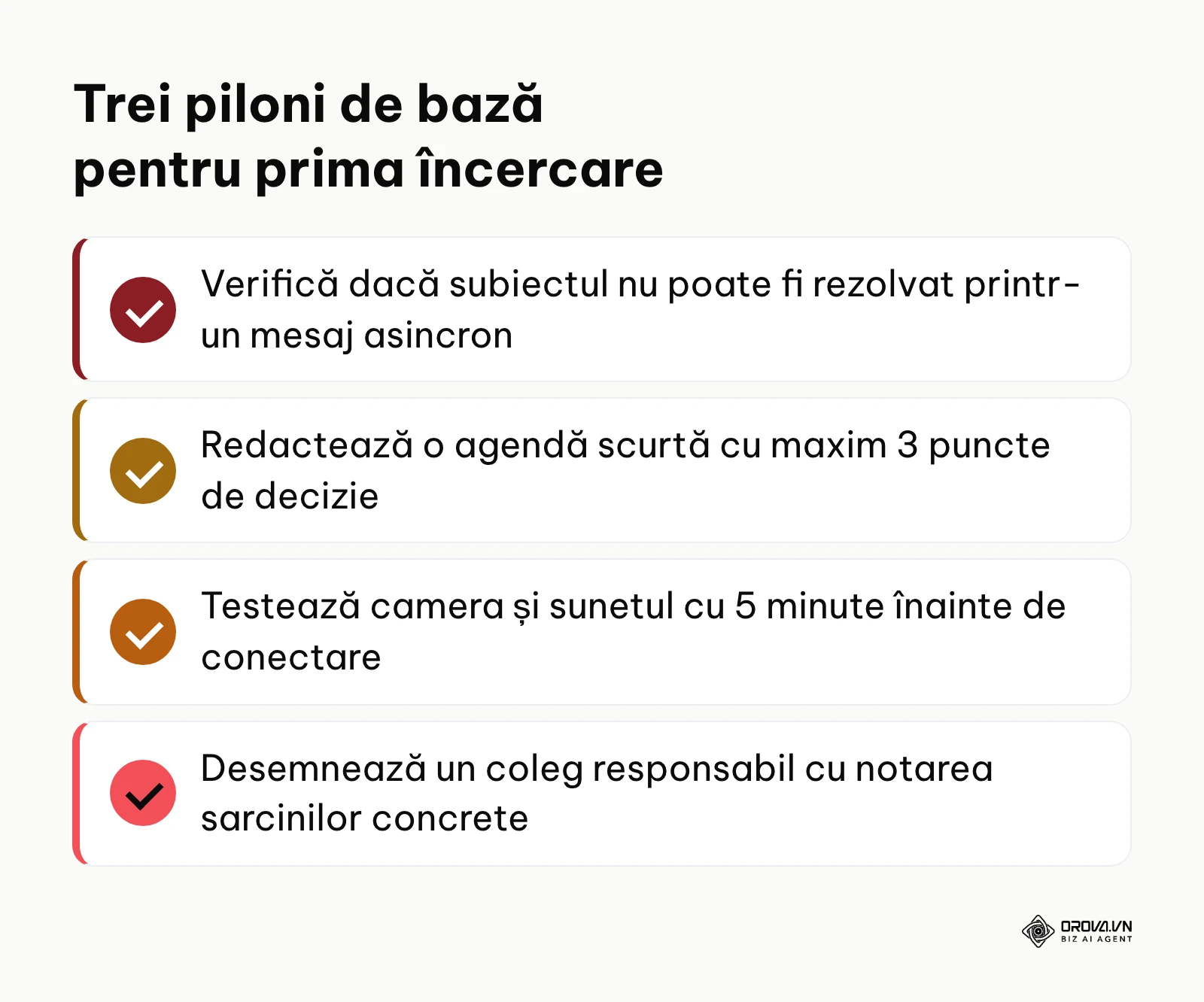 Puncte cheie de bifat pentru demararea primei ședințe virtuale structurate