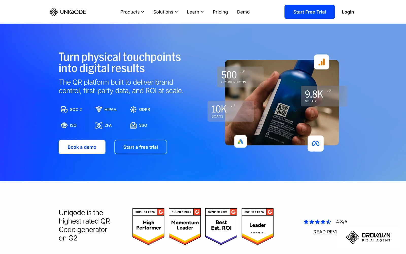The dashboard focuses heavily on dynamic tracking, team management, and enterprise-grade security compliance.