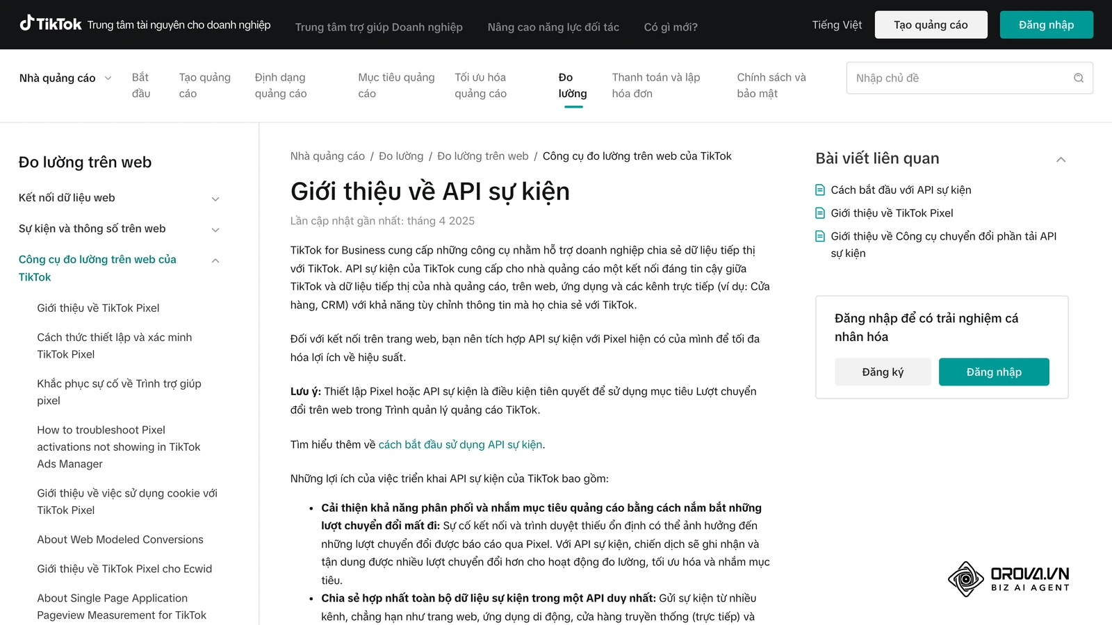 Với sự trỗi dậy của TikTok Ads, TikTok cũng đã ra mắt Events API (Server-to-Server).