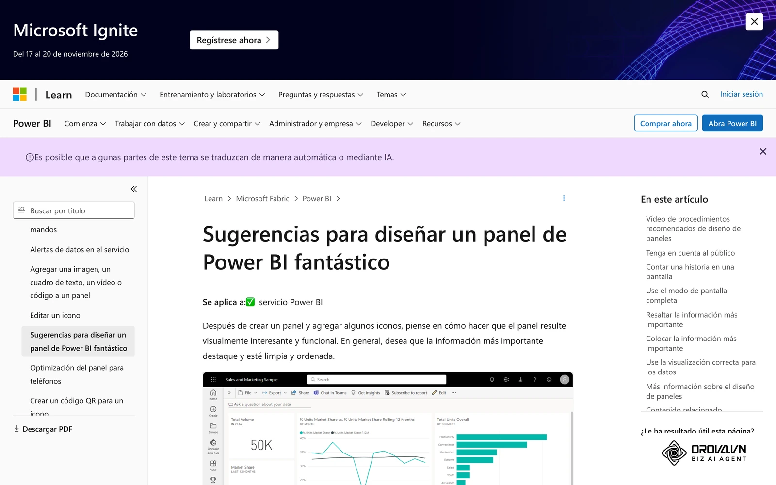 Directrices de diseño visual y estructuración de información para maximizar la comprensión del usuario.