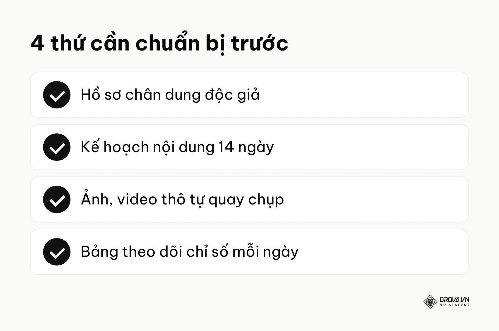 Danh sách 4 thứ cần chuẩn bị trước khi tăng tương tác Fanpage