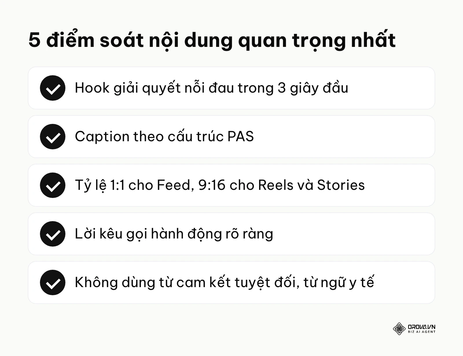 Năm điểm cần soát trong nội dung quảng cáo fanpage