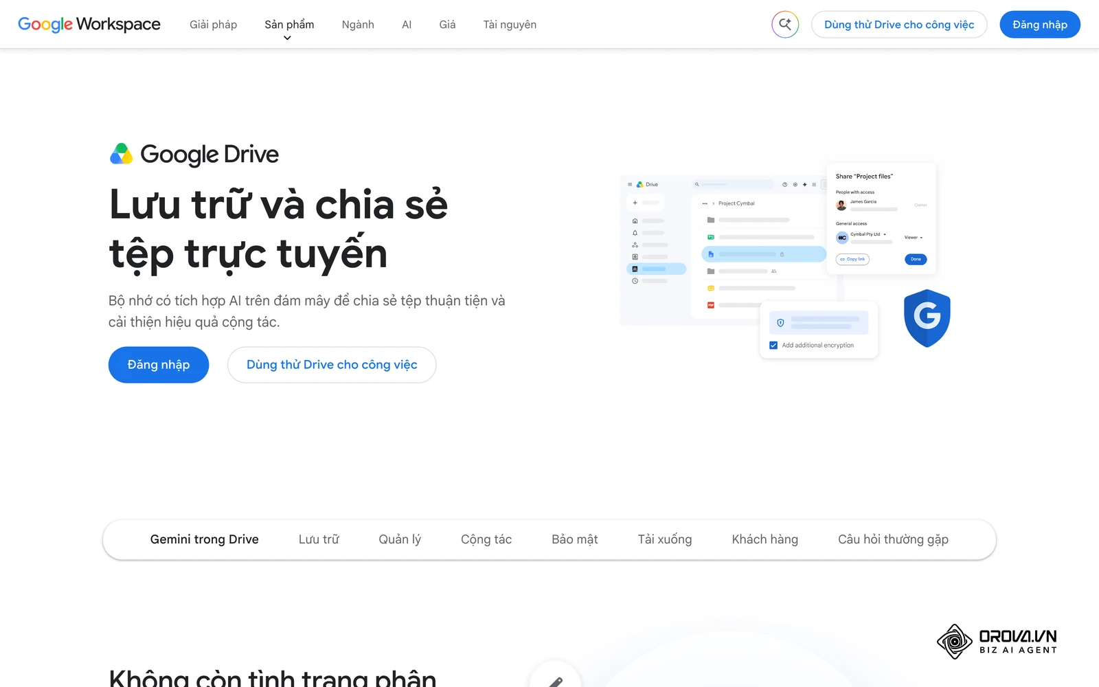 Google Drive là nơi lưu file PDF thực đơn và lấy đường liên kết chia sẻ để tạo mã QR.