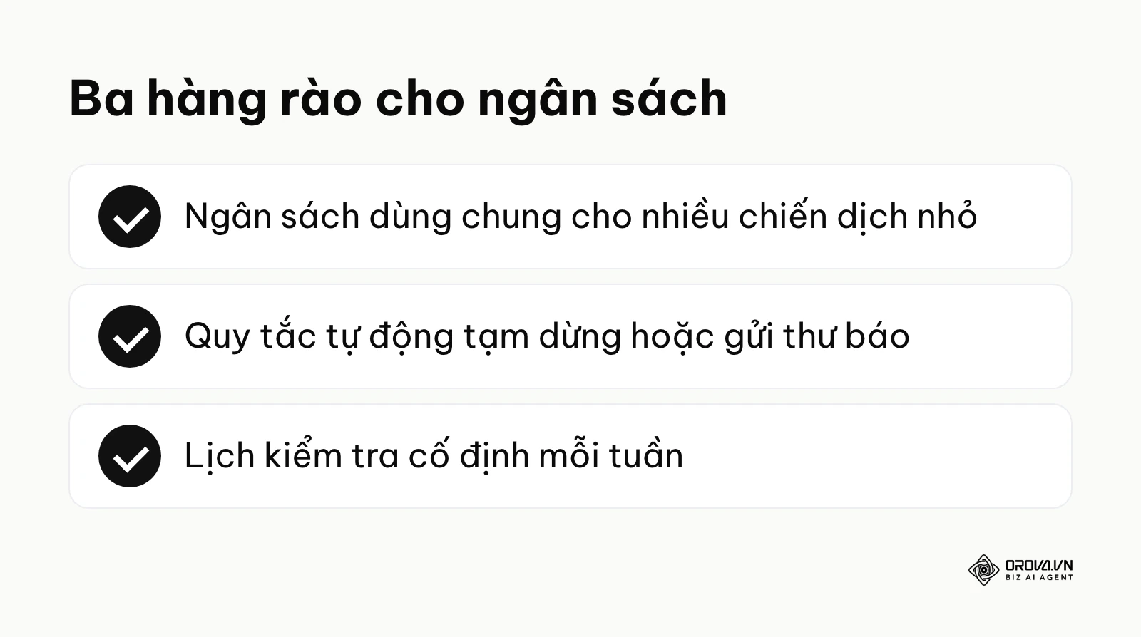 Ba cách chặn chi tiêu Google Ads vượt kế hoạch
