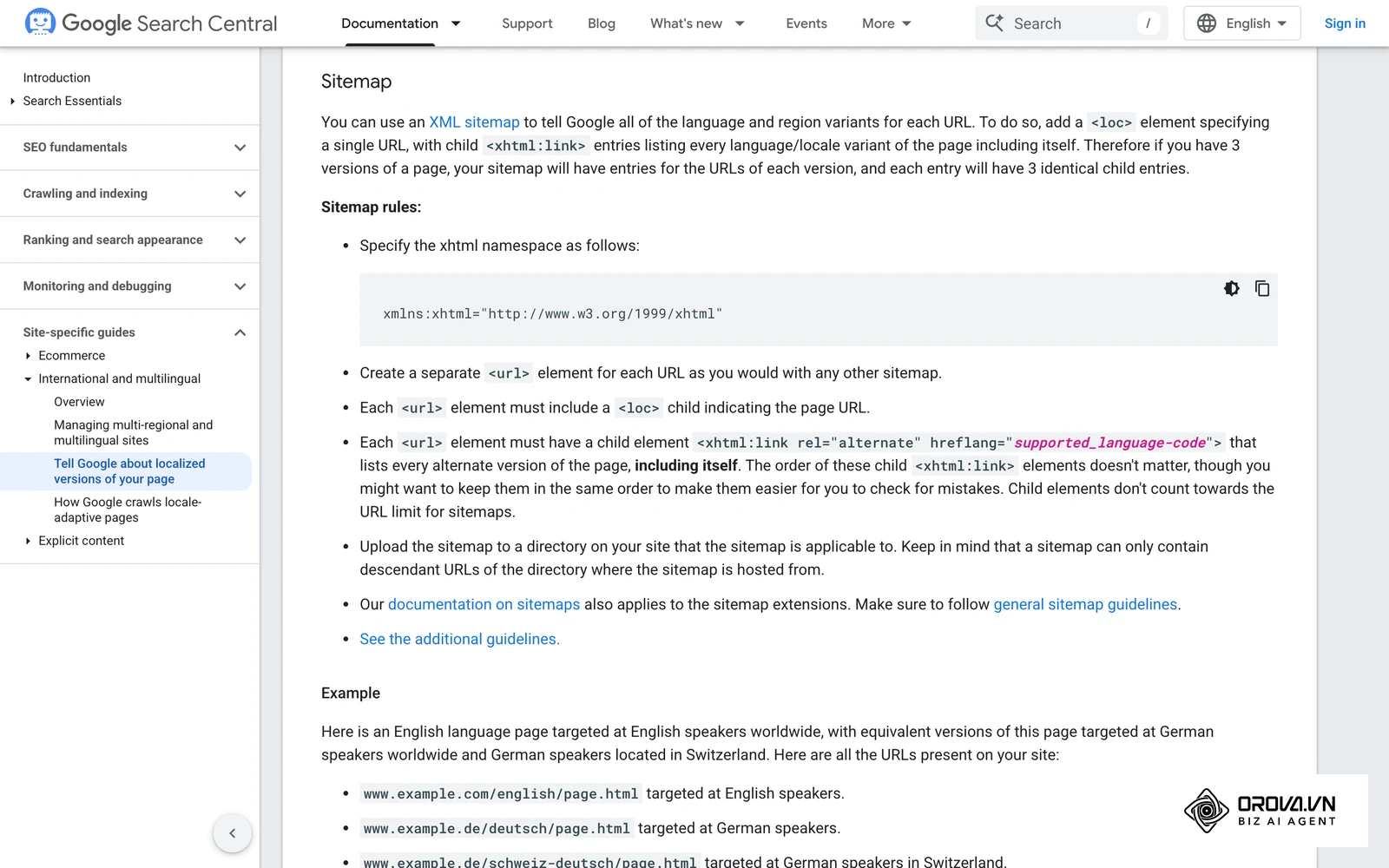 Instead of cluttering your page code and begging your development team for hours of implementation, you can manage your hreflang tags entirely within your XML sitemap.