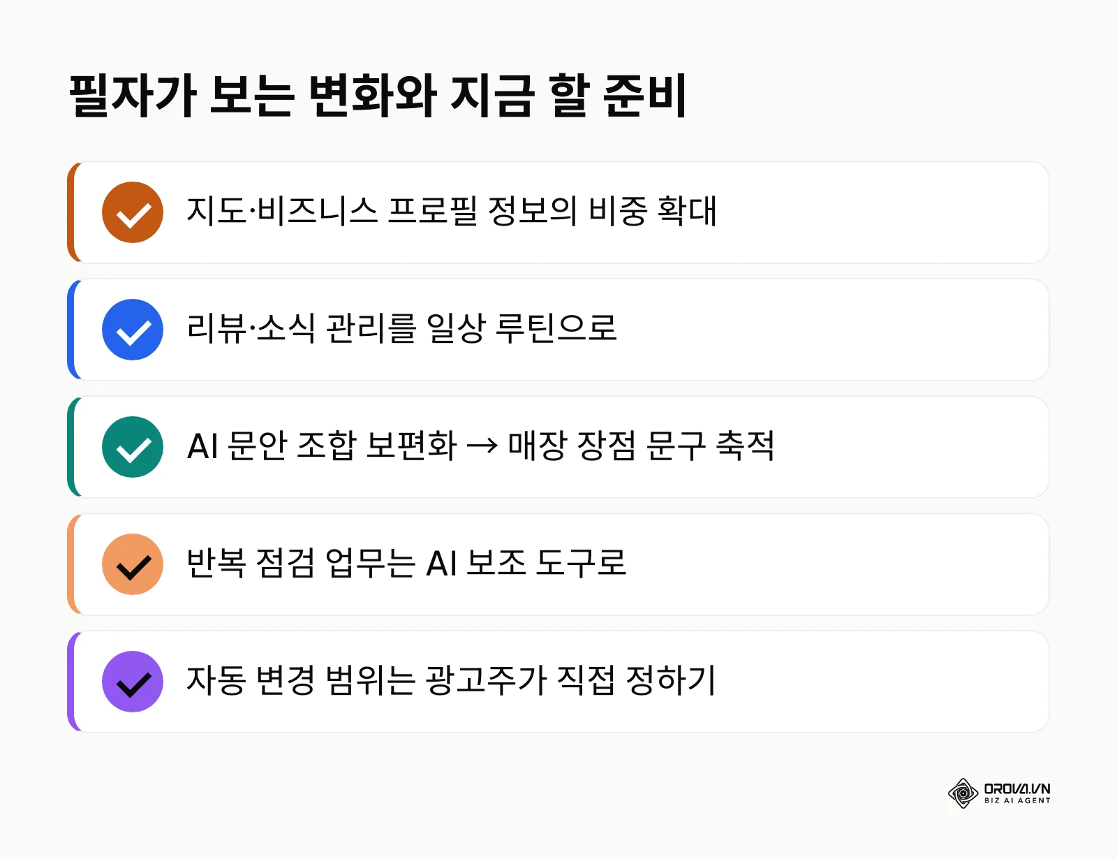 소상공인 구글 광고 변화 전망과 준비 사항 요약