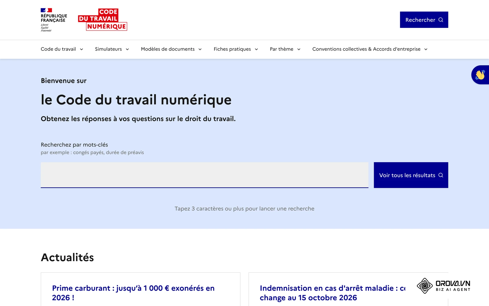 Le Code du travail numérique permet de vérifier gratuitement les règles applicables à la formation des salariés.