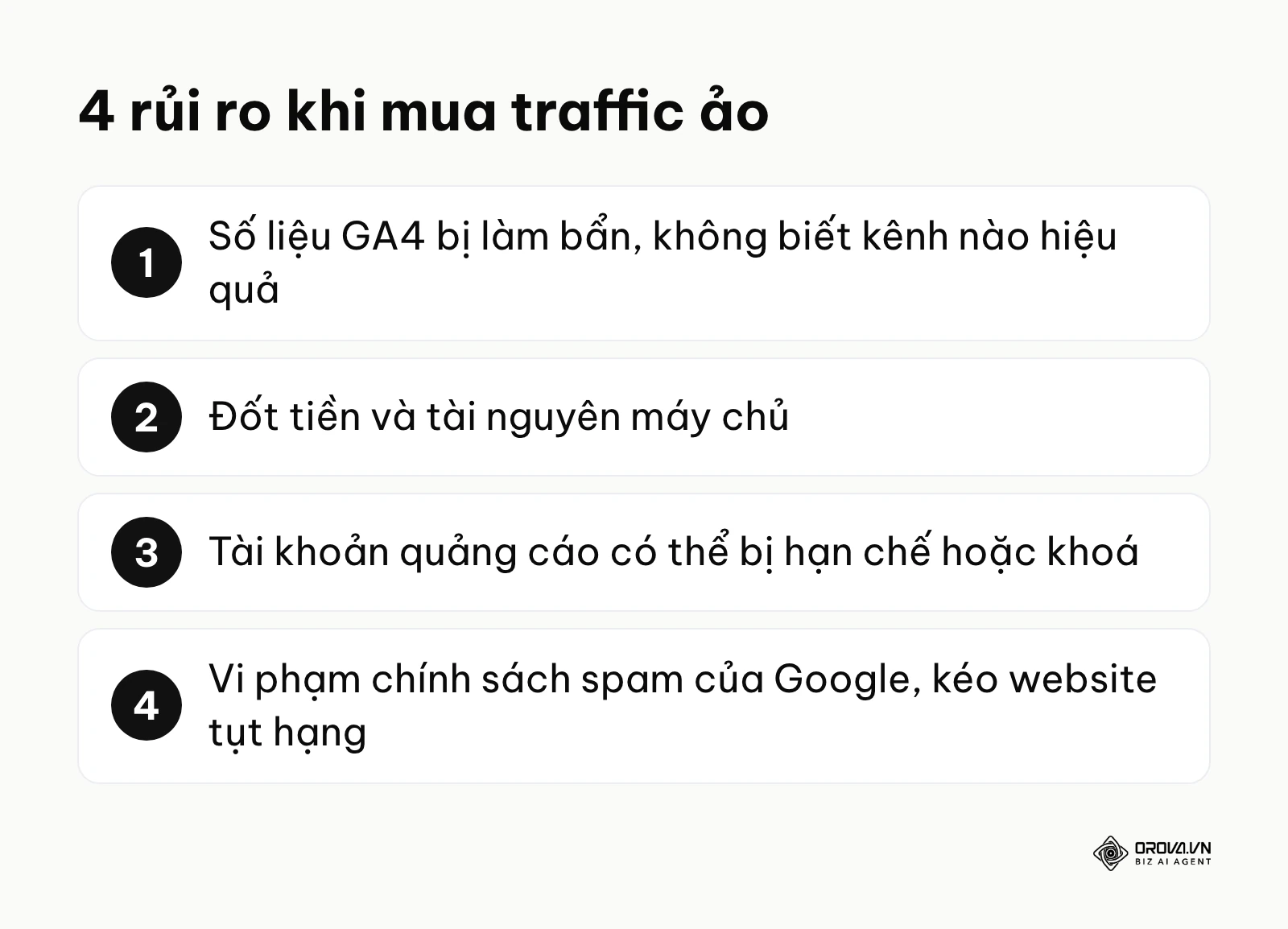 Bốn rủi ro khi dùng dịch vụ tăng traffic ảo hoặc tool tăng view
