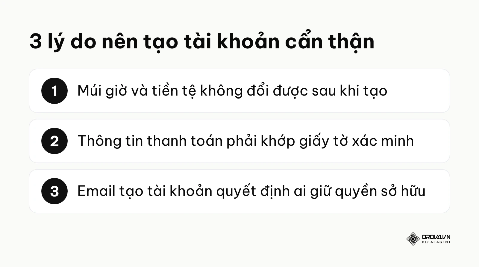 Ba lý do cần thiết lập tài khoản Google Ads đúng ngay từ đầu