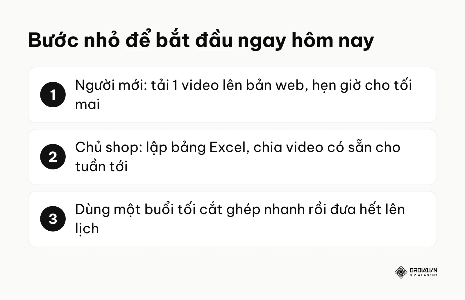 Hành động đầu tiên nên làm cho người mới và chủ shop khi bắt đầu đăng bài TikTok tự động