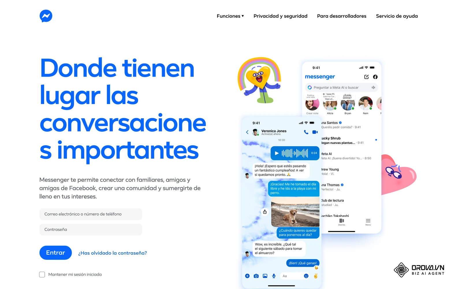 Messenger, el canal donde aterrizan las conversaciones del embudo de comentario a mensaje privado.