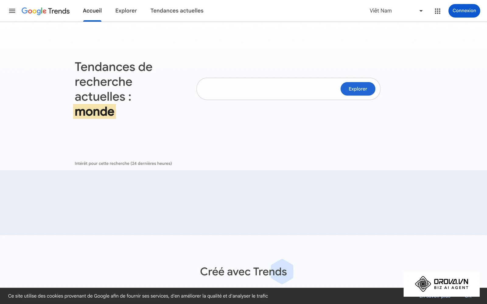 Google Trends aide à anticiper les fluctuations de la demande qui vont impacter le coût par clic et les taux de conversion.