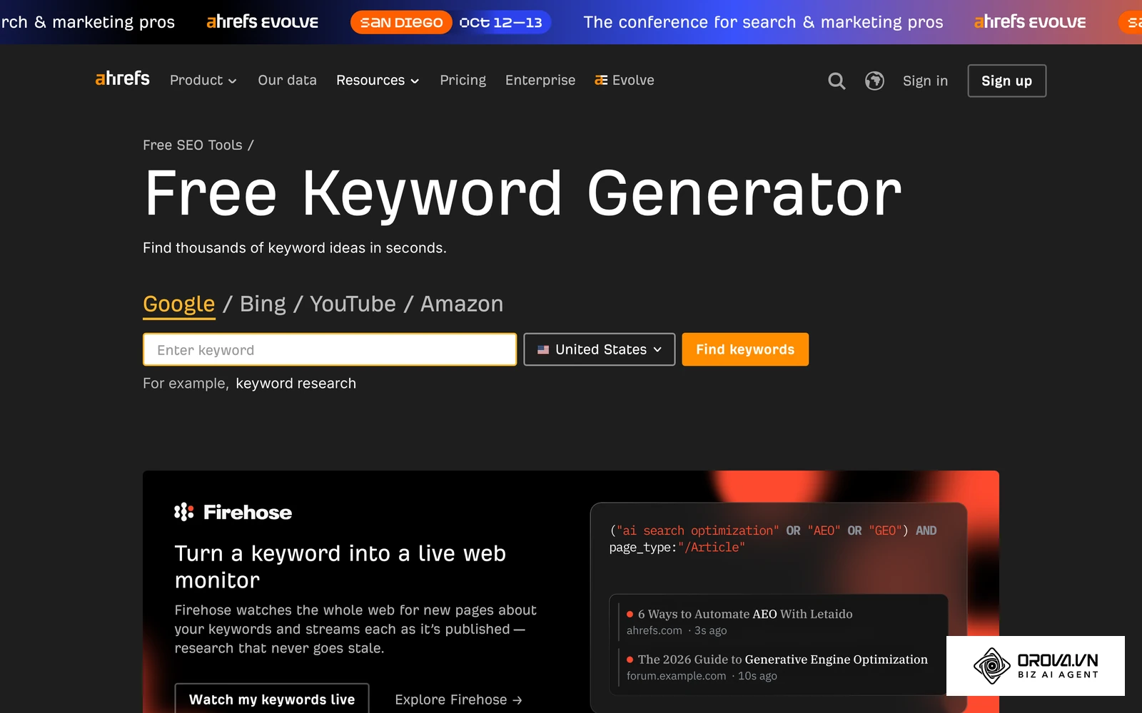 Free keyword generation tools can provide initial ideas, but you must manually verify the actual SERP.