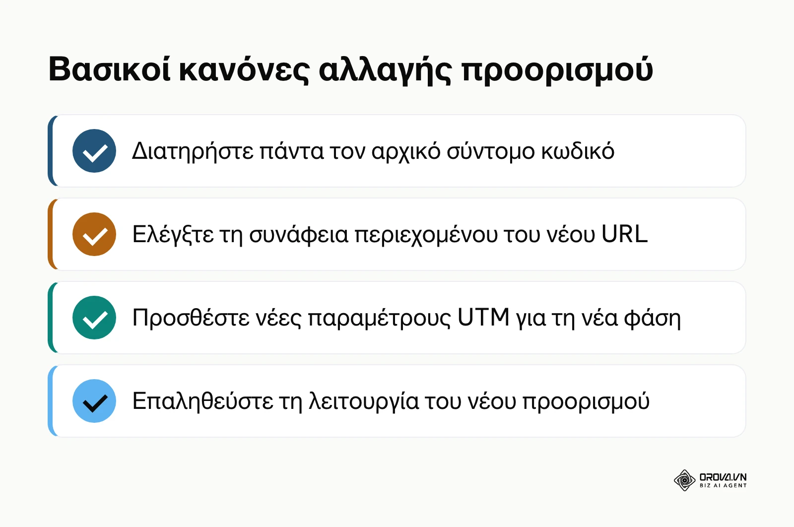 Σύνοψη κανόνων ασφαλούς τροποποίησης του τελικού συνδέσμου σε δυναμικό URL