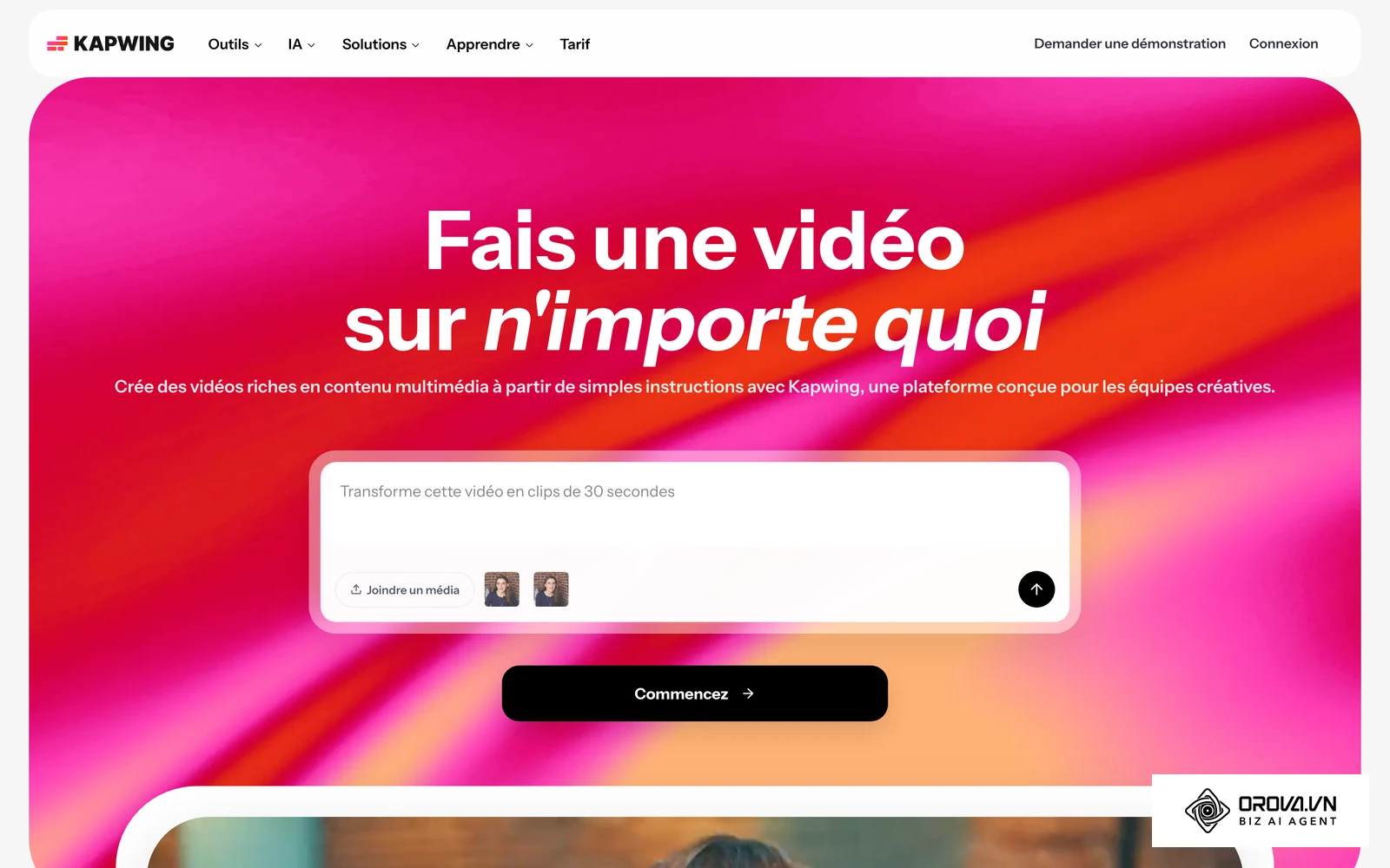 Monter plusieurs versions d'ouverture d'une même vidéo devient rapide avec un éditeur en ligne.