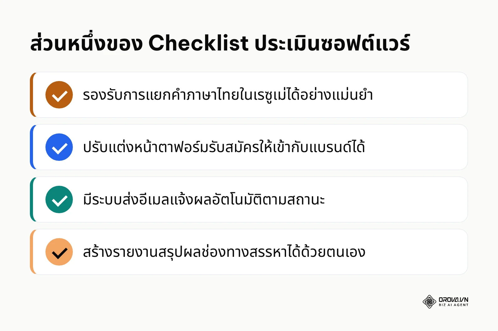 เช็คลิสต์เบื้องต้นสำหรับการประเมินและเลือกซื้อซอฟต์แวร์จัดการผู้สมัคร