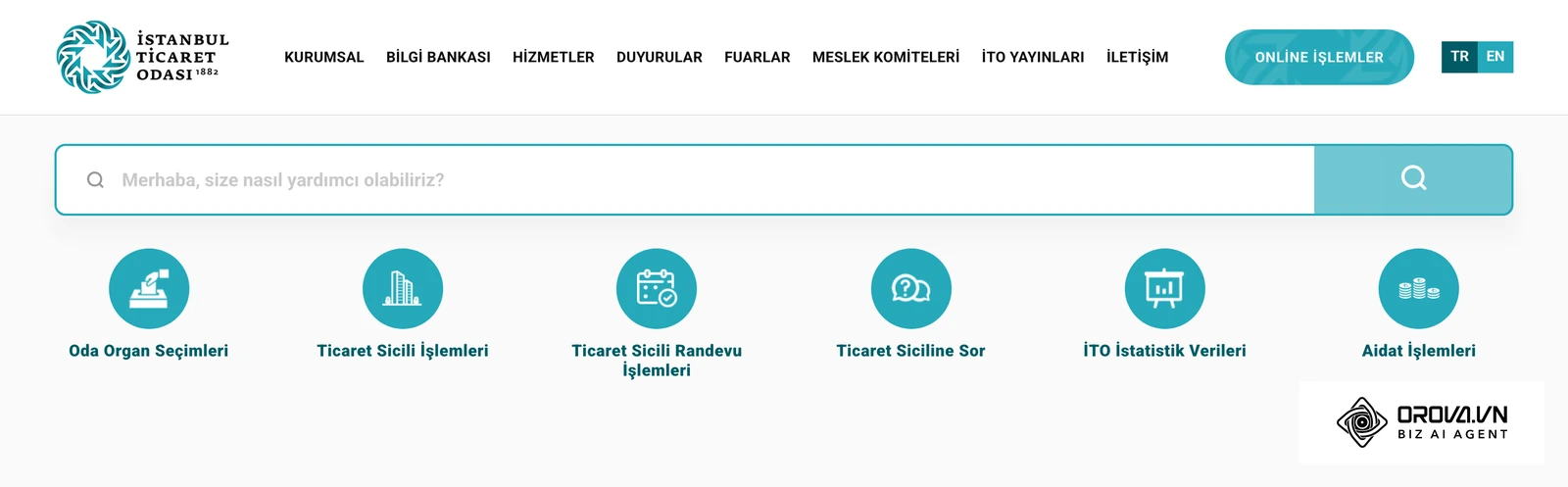 İstanbul Ticaret Odası resmi sitesi: bir firmayı listenize eklemeden önce Ticaret Sicili İşlemleri ve Ticaret Siciline Sor bölümlerinden şirketin kaydını doğrulayabilirsiniz