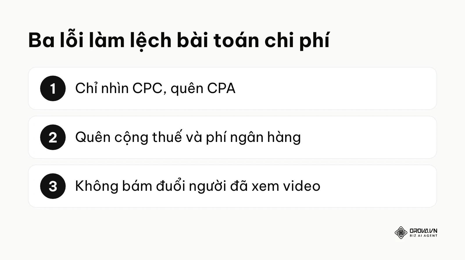 Ba lỗi khiến tính sai chi phí quảng cáo Instagram