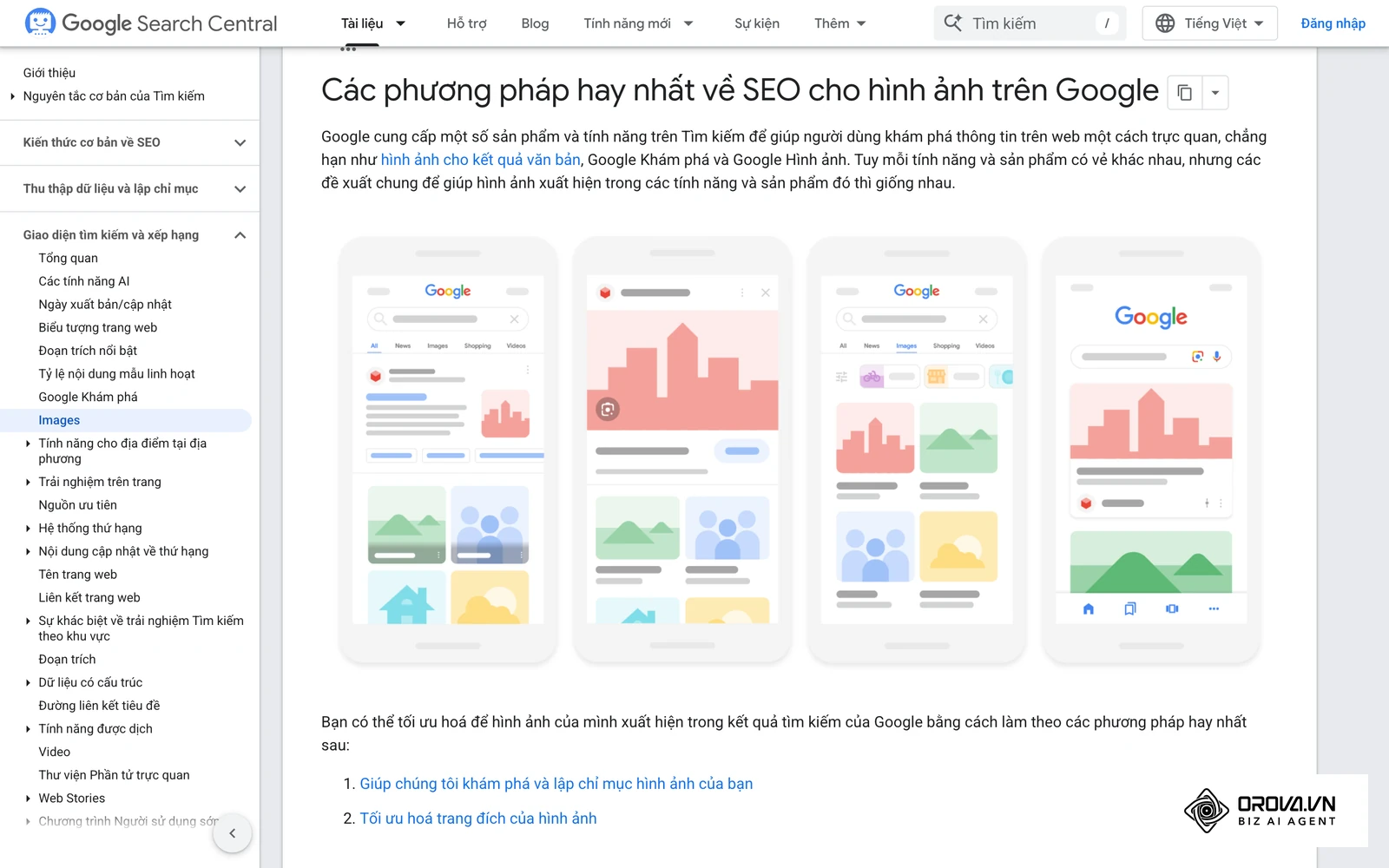 Thẻ Alt (Alt text): Cực kỳ quan trọng. Hãy miêu tả bức ảnh đó đang thể hiện điều gì và cố gắng chèn từ khóa vào 1-2 bức ảnh quan trọng nhất trong bài.