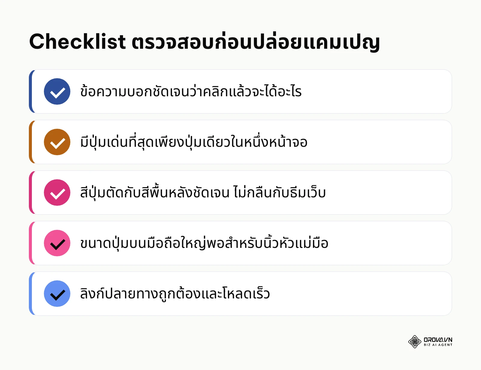 รายการตรวจสอบความพร้อม