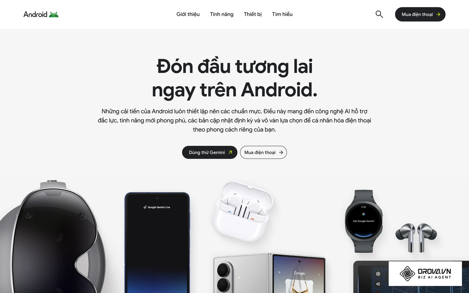 Trang chủ Android, hệ điều hành có sẵn tính năng chia sẻ WiFi bằng mã QR trên các đời máy gần đây.