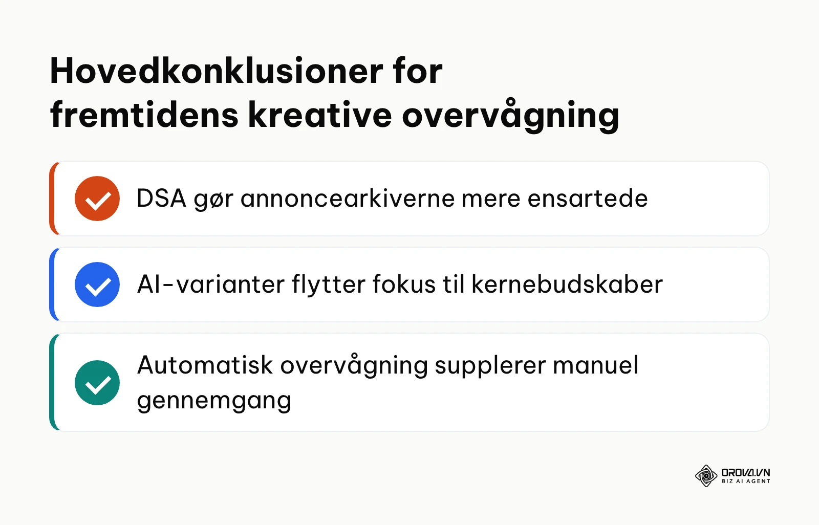 Opsummering af fremtidige tendenser inden for Meta Ad Library og konkurrentovervågning