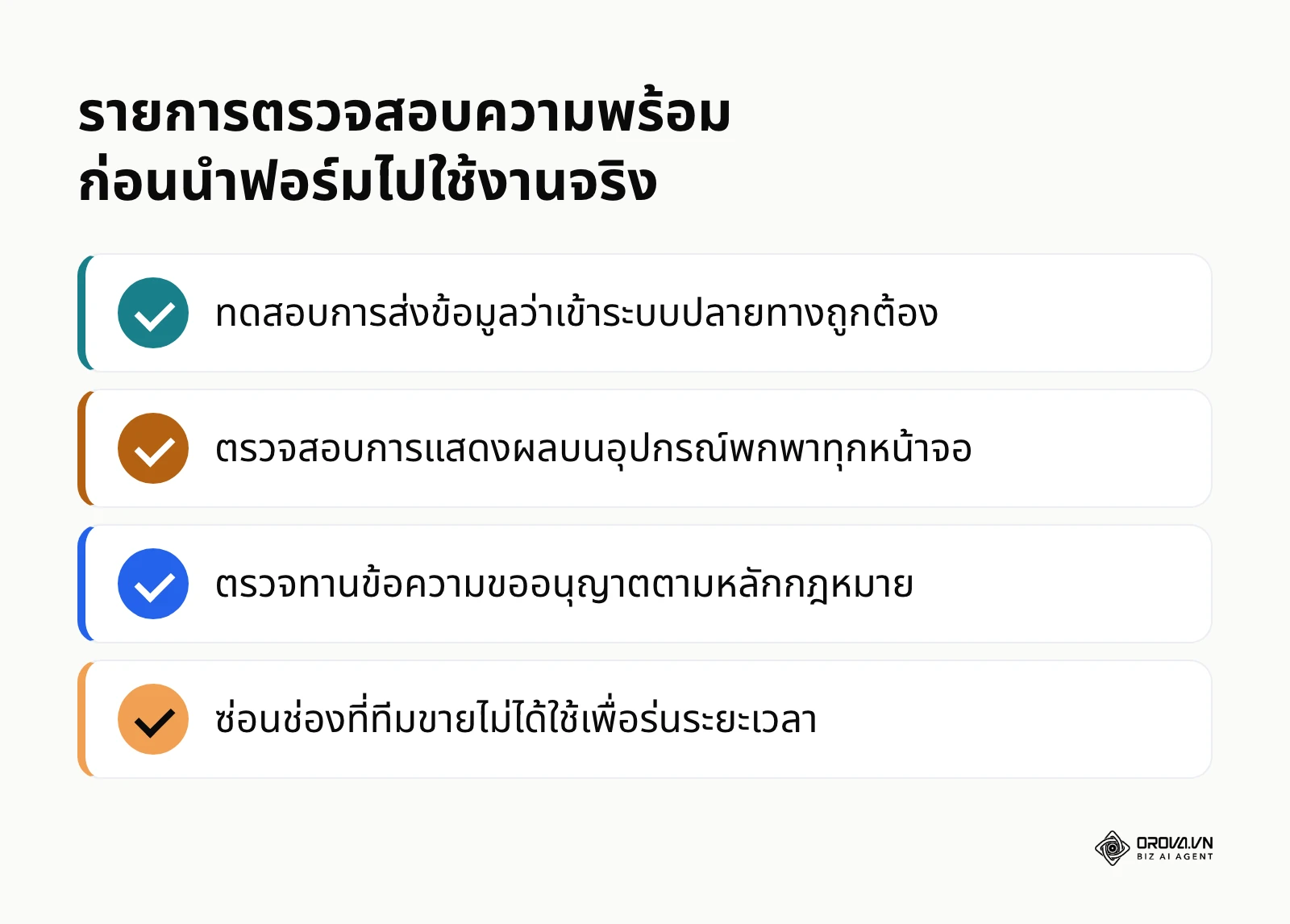 เช็คลิสต์สิ่งสำคัญที่ห้ามลืมก่อนเริ่มแคมเปญเก็บรายชื่อ