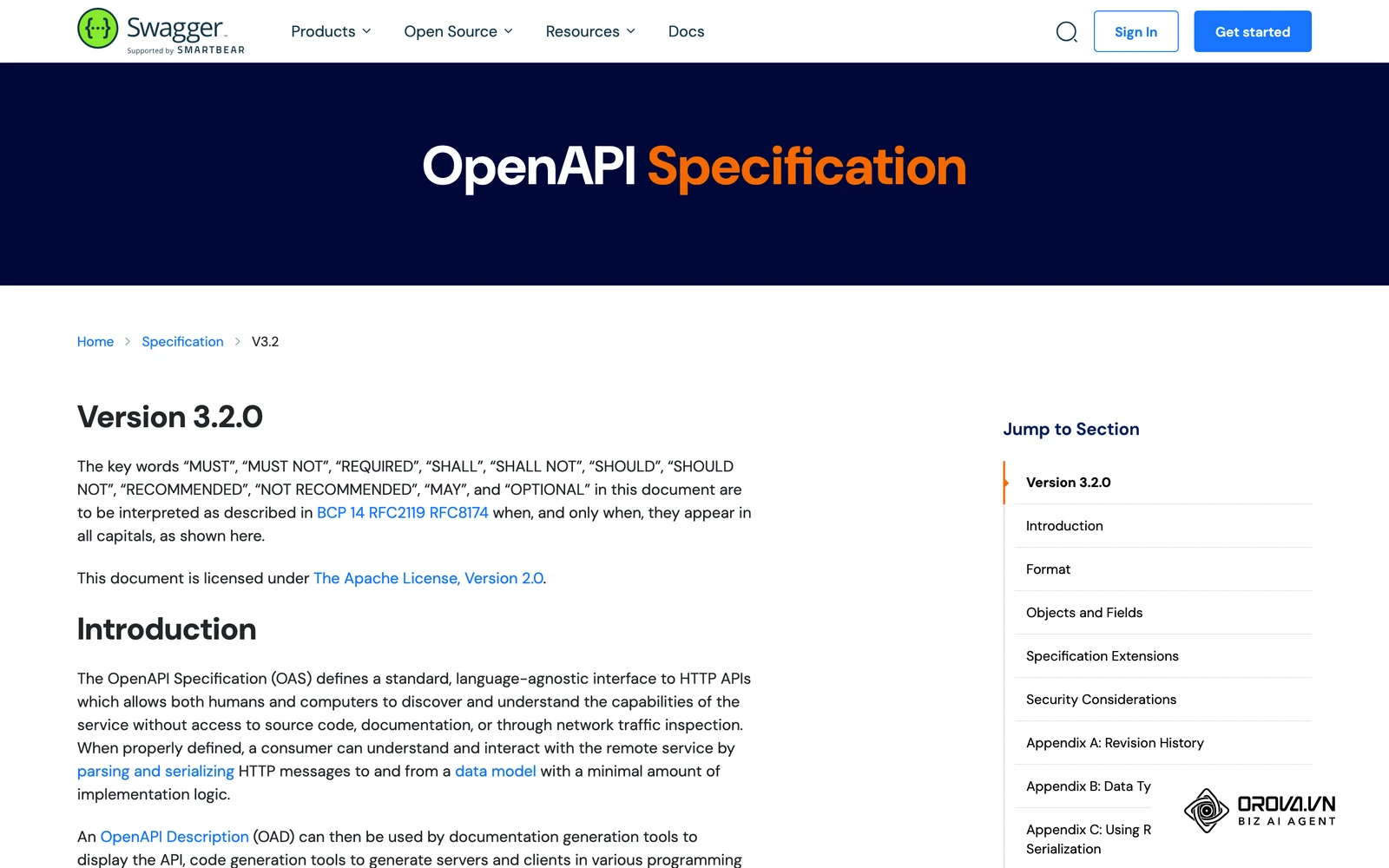 Đặc tả OpenAPI, chuẩn mô tả API thường dùng khi lập trình tích hợp giữa các hệ thống nhân sự.