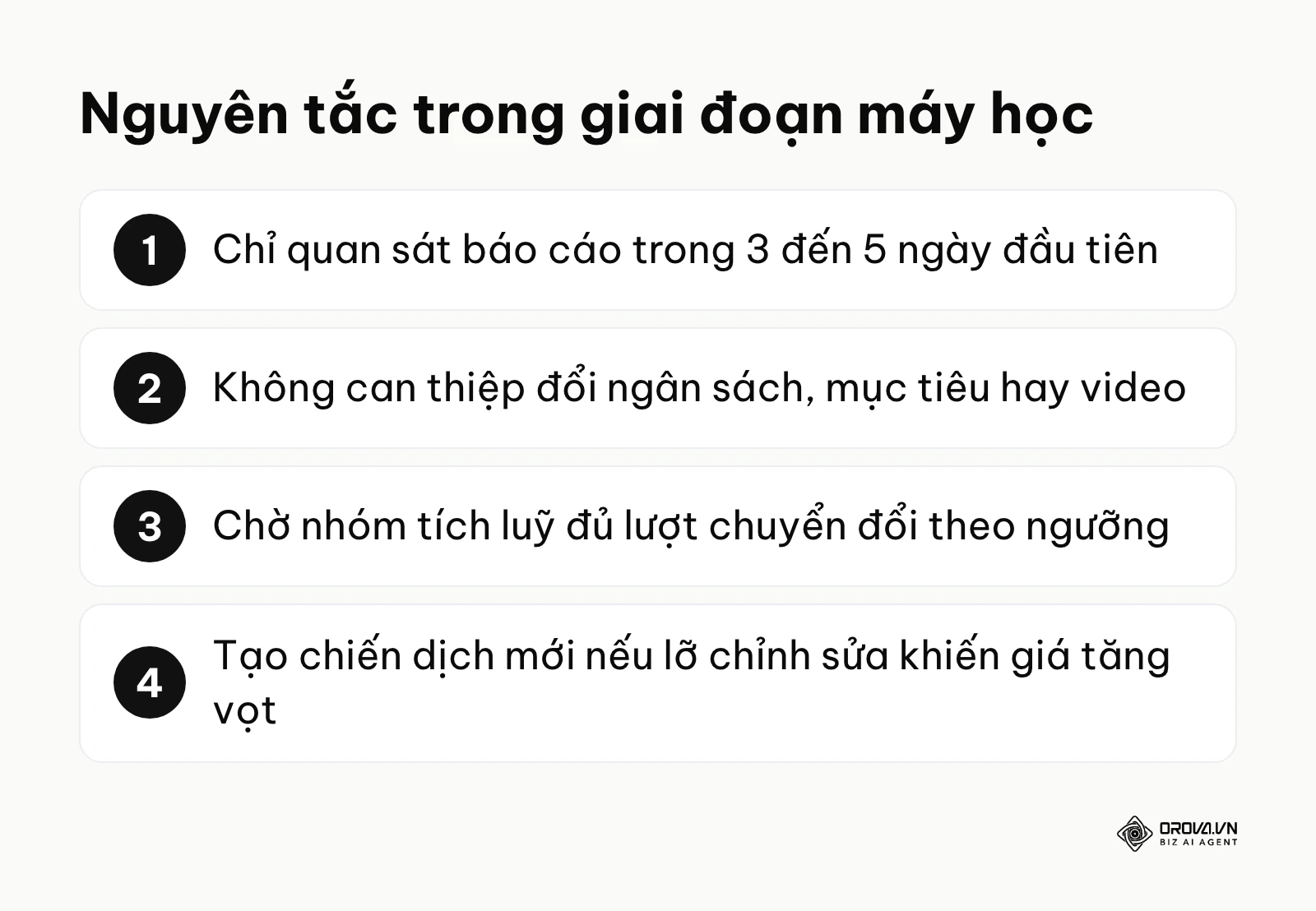Những việc cần làm và cần tránh trong 3 đến 5 ngày đầu quảng cáo phân phối