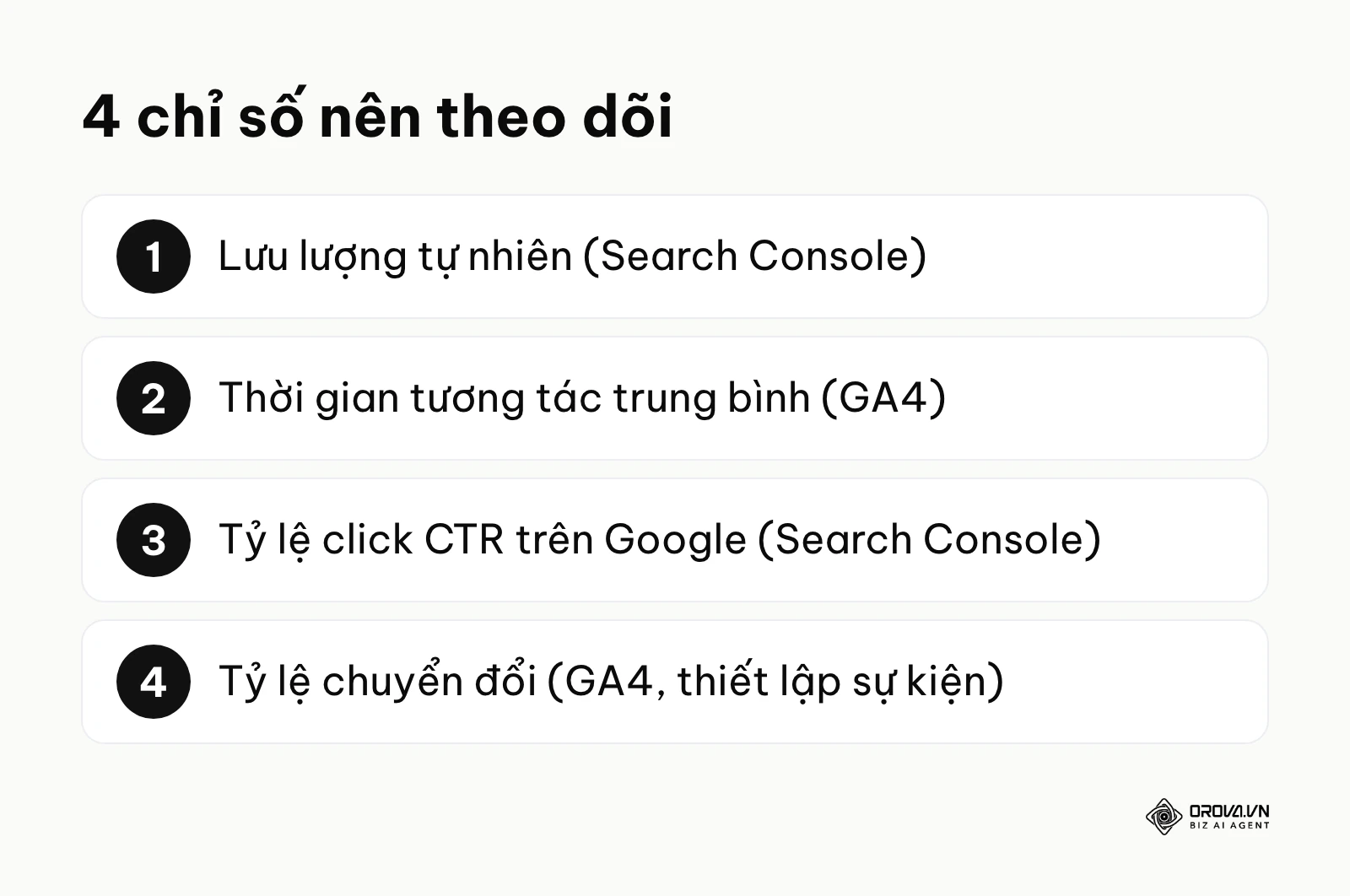 Bốn chỉ số đo hiệu quả nội dung website