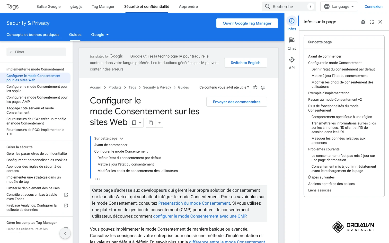 La documentation technique de Google illustre les mécanismes du Consent Mode pour la transmission des signaux de consentement.