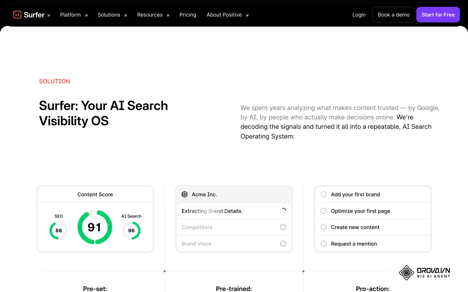 Surfer SEO built its reputation as a leading on-page correlation platform.