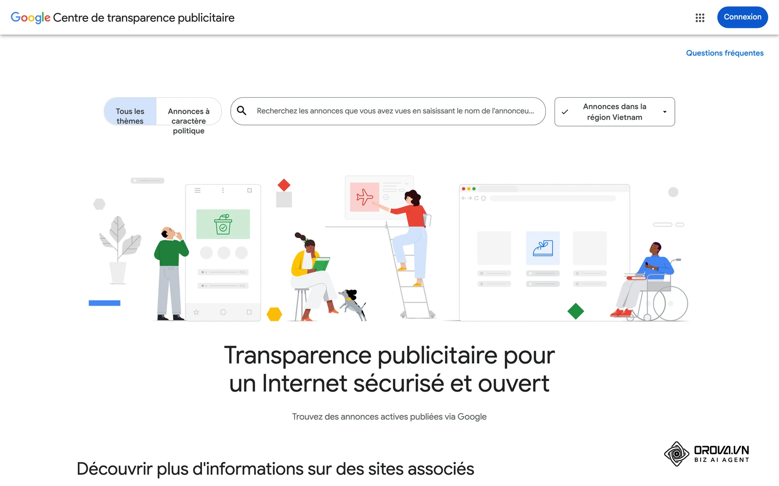 Le portail de Google pour vérifier les annonces textuelles et display.
