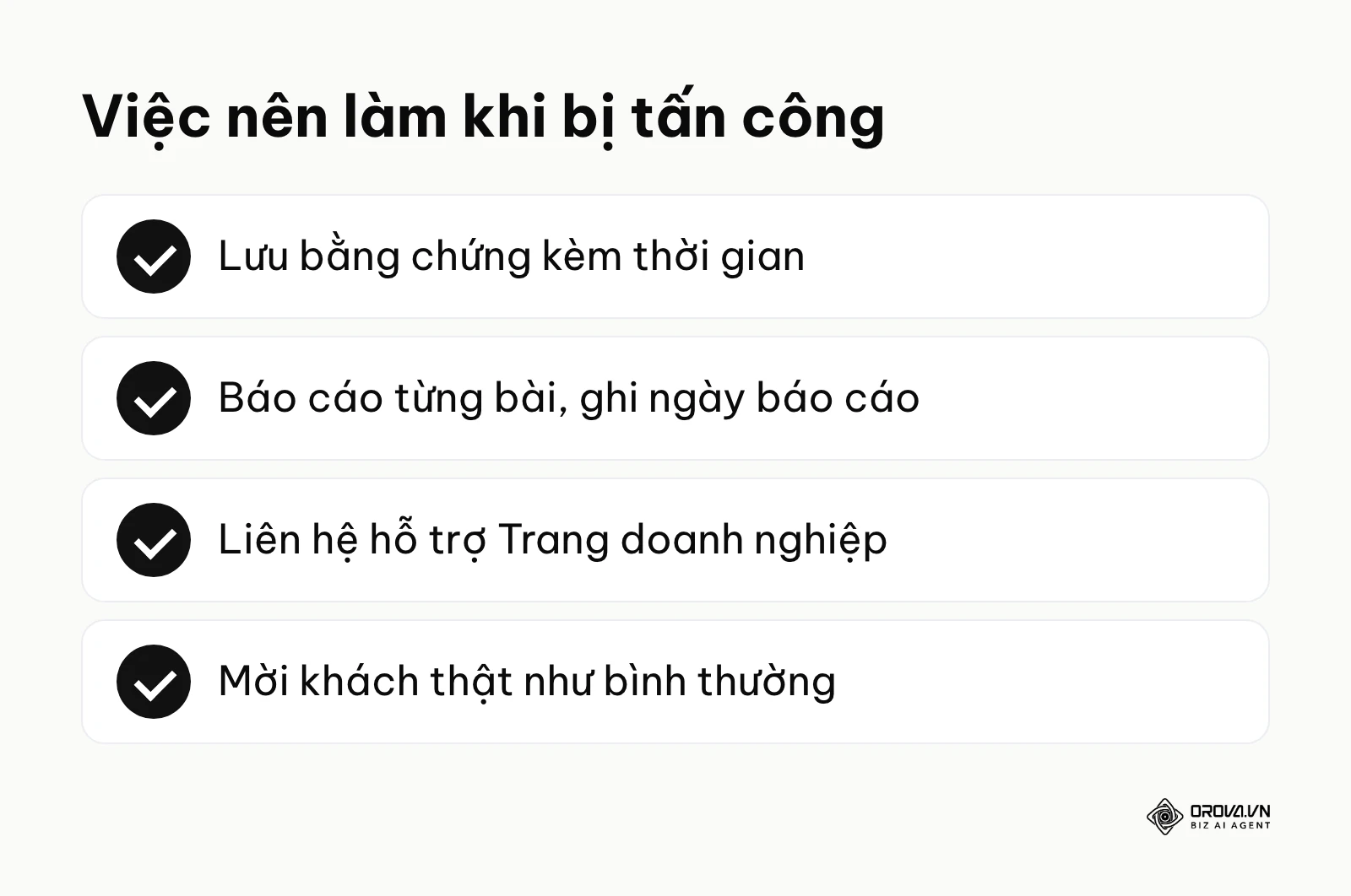Danh sách bốn việc nên làm khi Trang doanh nghiệp nhận nhiều đánh giá 1 sao bất thường