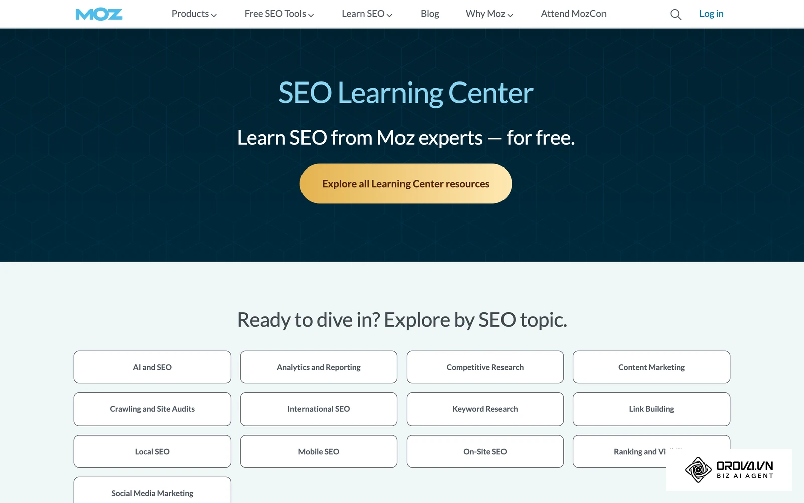 Educational resources explaining search engine optimization concepts and off-page reputation factors.