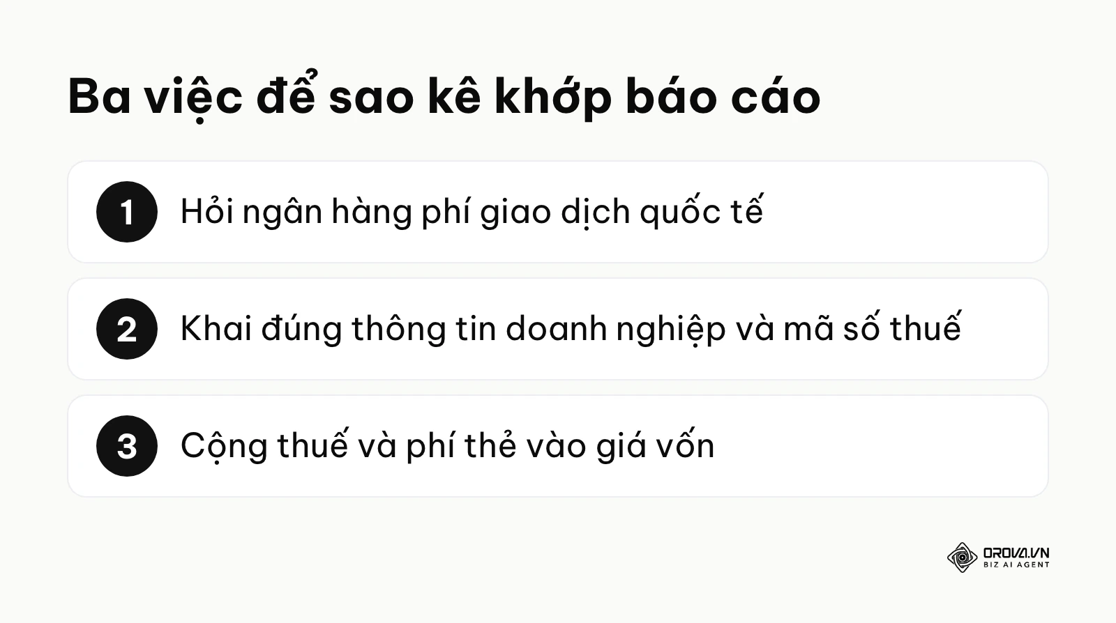 Ba việc giúp số tiền trên sao kê khớp với chi tiêu quảng cáo