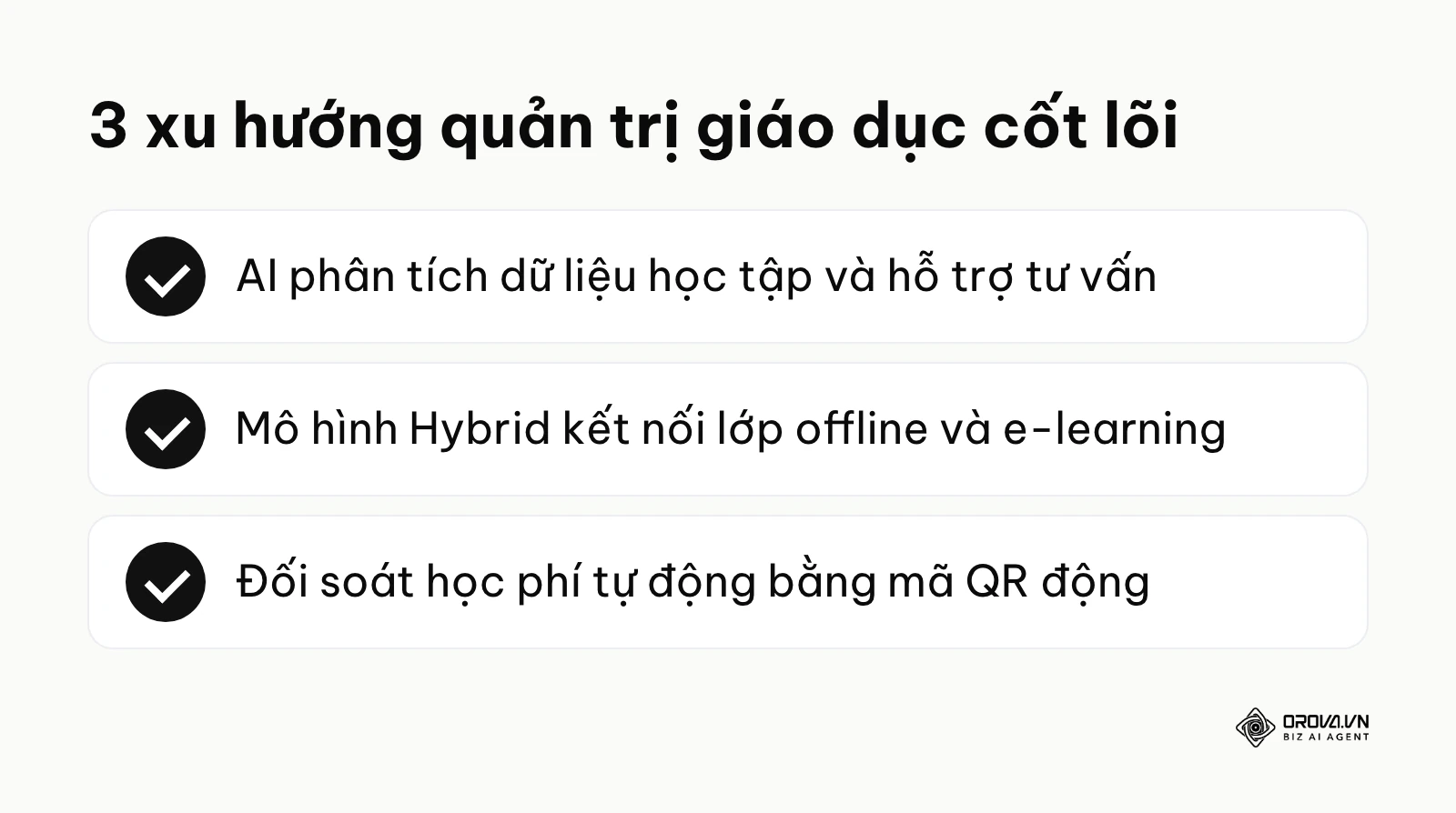 Tóm tắt các xu hướng công nghệ quản lý trung tâm đào tạo tương lai