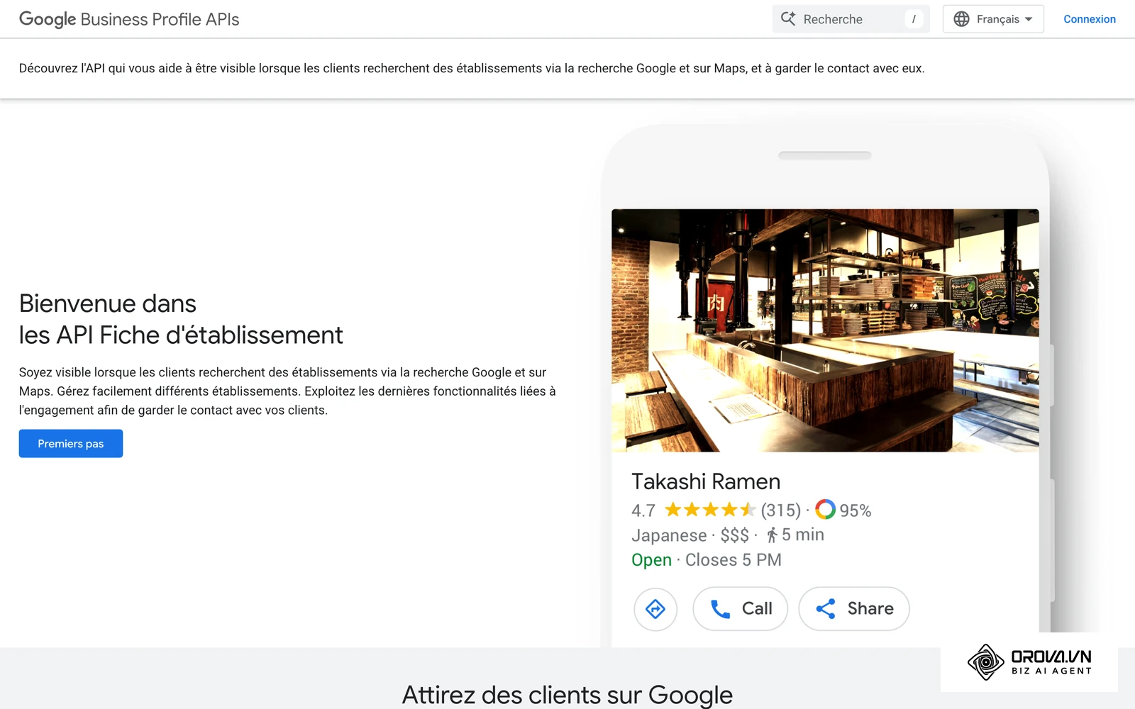 Documentation officielle des API de la fiche d'établissement, utilisées pour gérer de nombreux établissements.