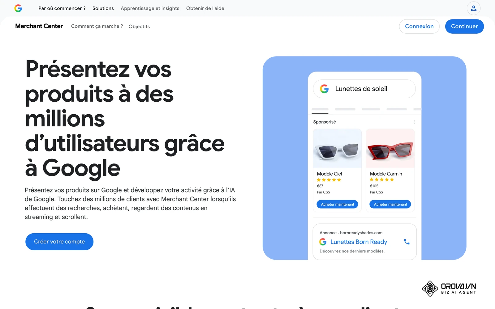 Google Merchant Center, le pré-requis technique fondamental pour diffuser des campagnes Performance Max pour le e-commerce.