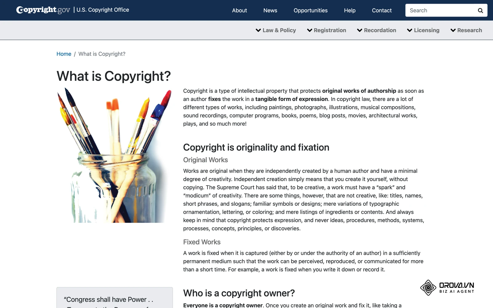 Copyright basics are a reminder to adapt the idea behind a competitor ad rather than reuse its wording or visuals.